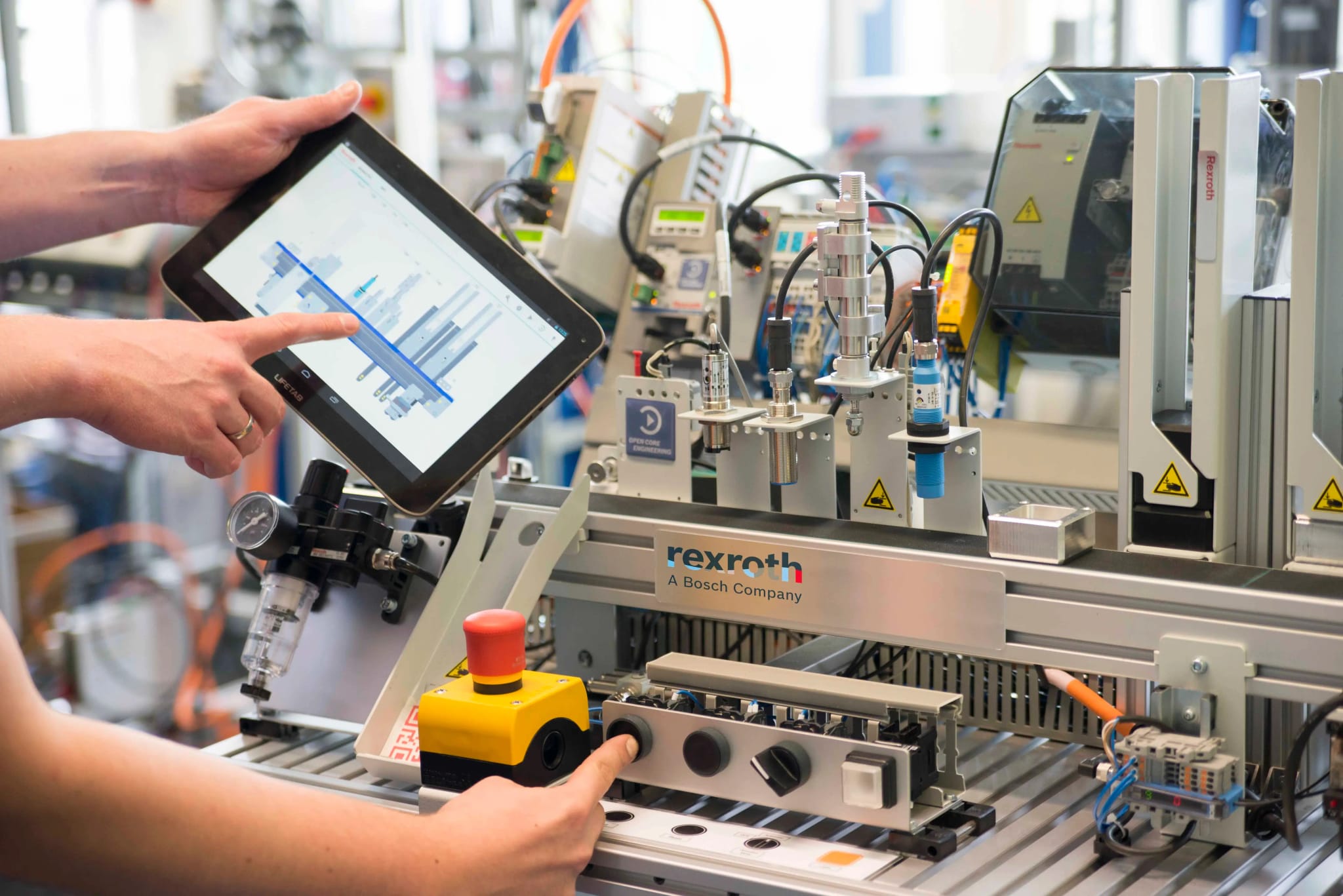 Bosch Rexroth Trainingssystem